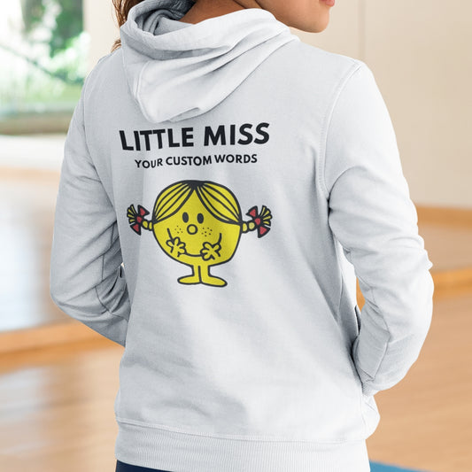Personalised Little Miss Hoodie - Topbootee