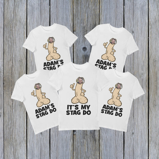 Face in Willy Stag Night t-shirts - Topbootee