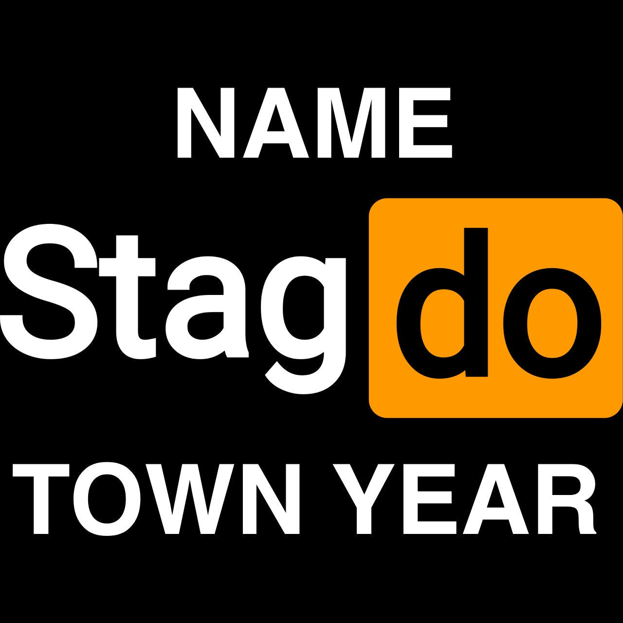 Personalised Stag Do T Shirts Po*n Hub - Stag Tee's for the Groom Stag Night -Tops for Stag do Groomsmen T-shirt- Bachelor Party - Topbootee
