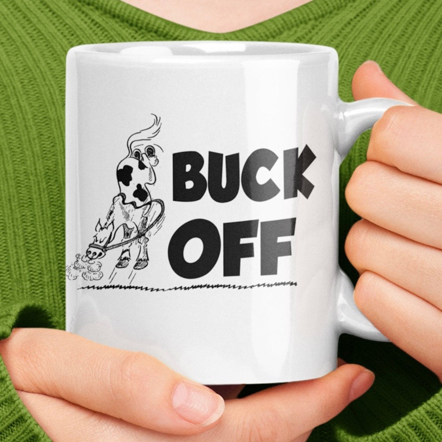 Buck Off Mug - Topbootee