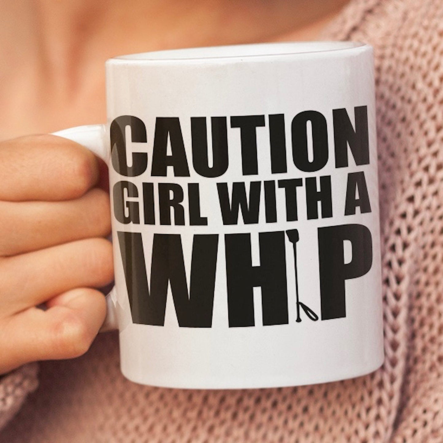 Caution Girl With a Whip - Topbootee
