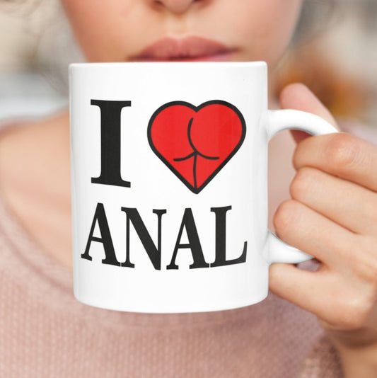 I HEART Anal Mug - Topbootee