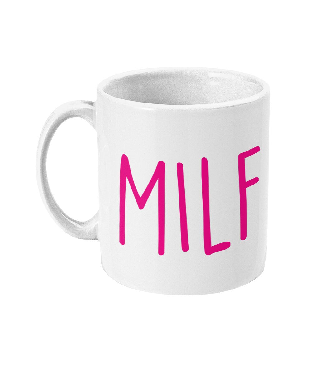 MILF Mug, Funny Gift, Mum Gift, Mummy,Novelty Cup, Best Mum,New Mum Gift, Baby Shower, Customer Satisfaction Guarantee, Free UK Shipping - Topbootee