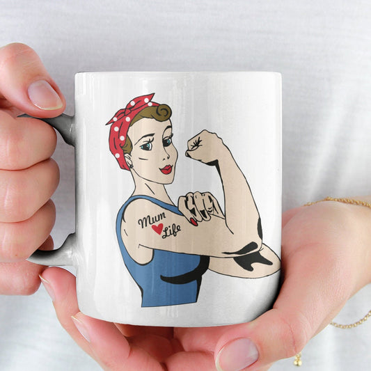 Mum Is Life Mug - Great Mothers Day Gift - Gift for Mum - Fast Same Day Dispatch - Topbootee