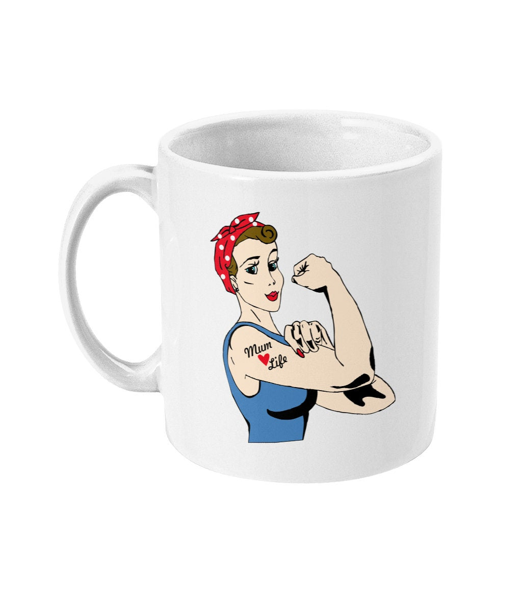 Mum Is Life Mug - Great Mothers Day Gift - Gift for Mum - Fast Same Day Dispatch - Topbootee