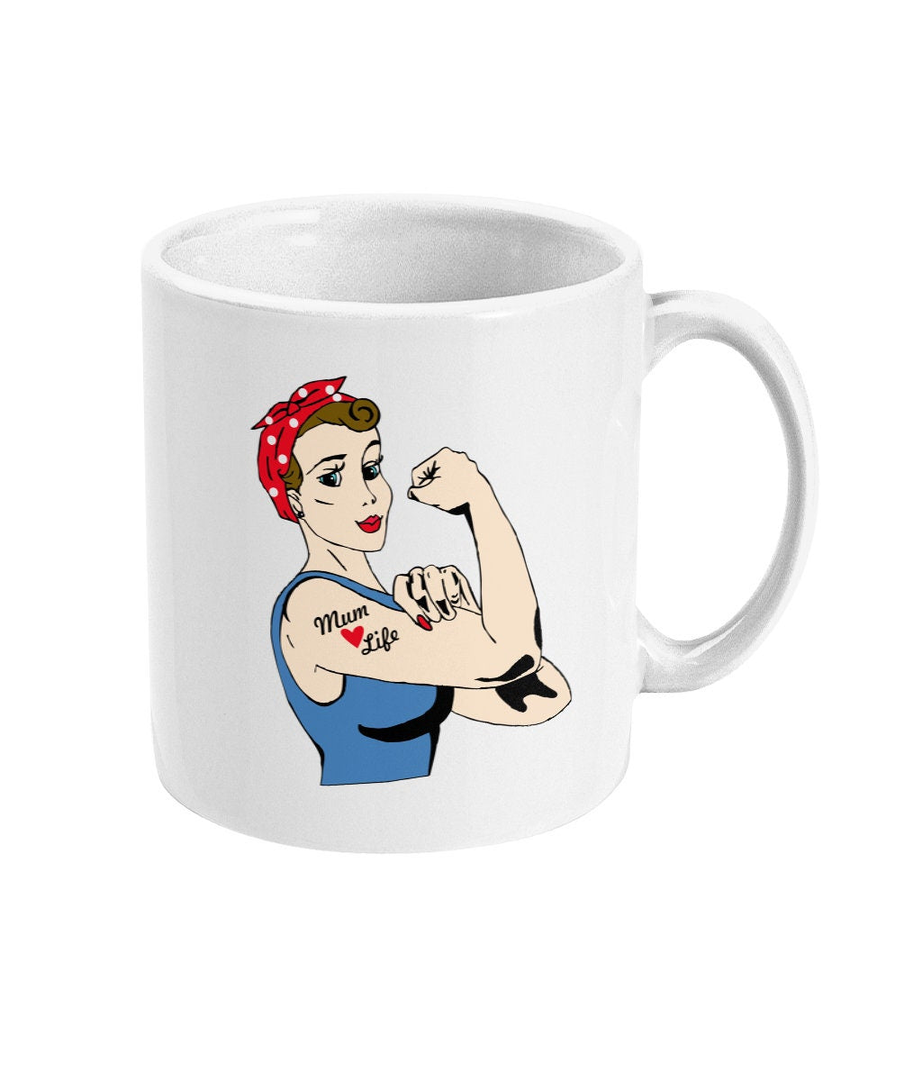 Mum Is Life Mug - Great Mothers Day Gift - Gift for Mum - Fast Same Day Dispatch - Topbootee