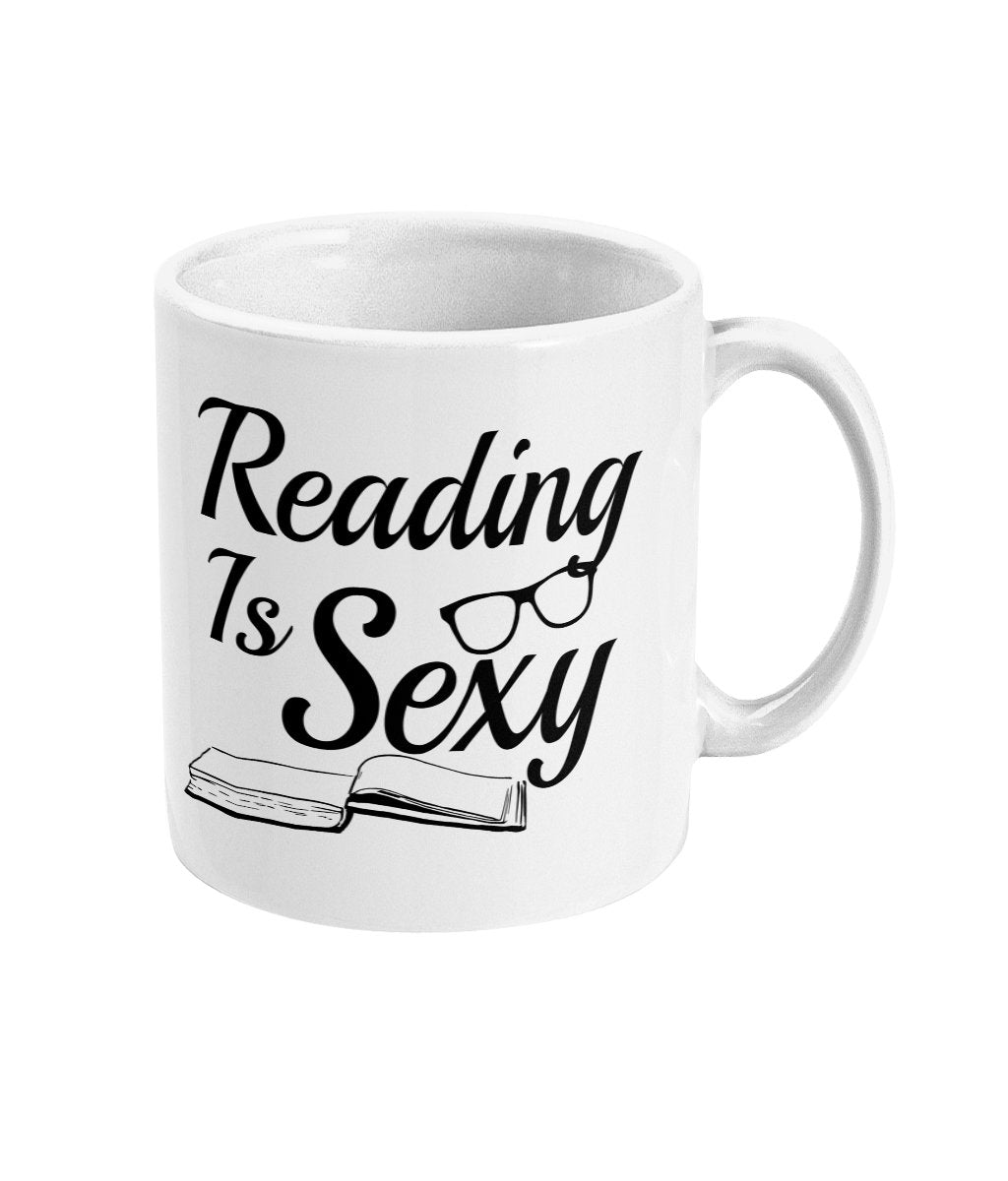 Reading is Sexy Mug, Teachers Mug, Librarian Cup, Readers Gift, Book Lover, Holiday, Relaxation, Staycation, Vacation Free Same Day Dispatch - Topbootee