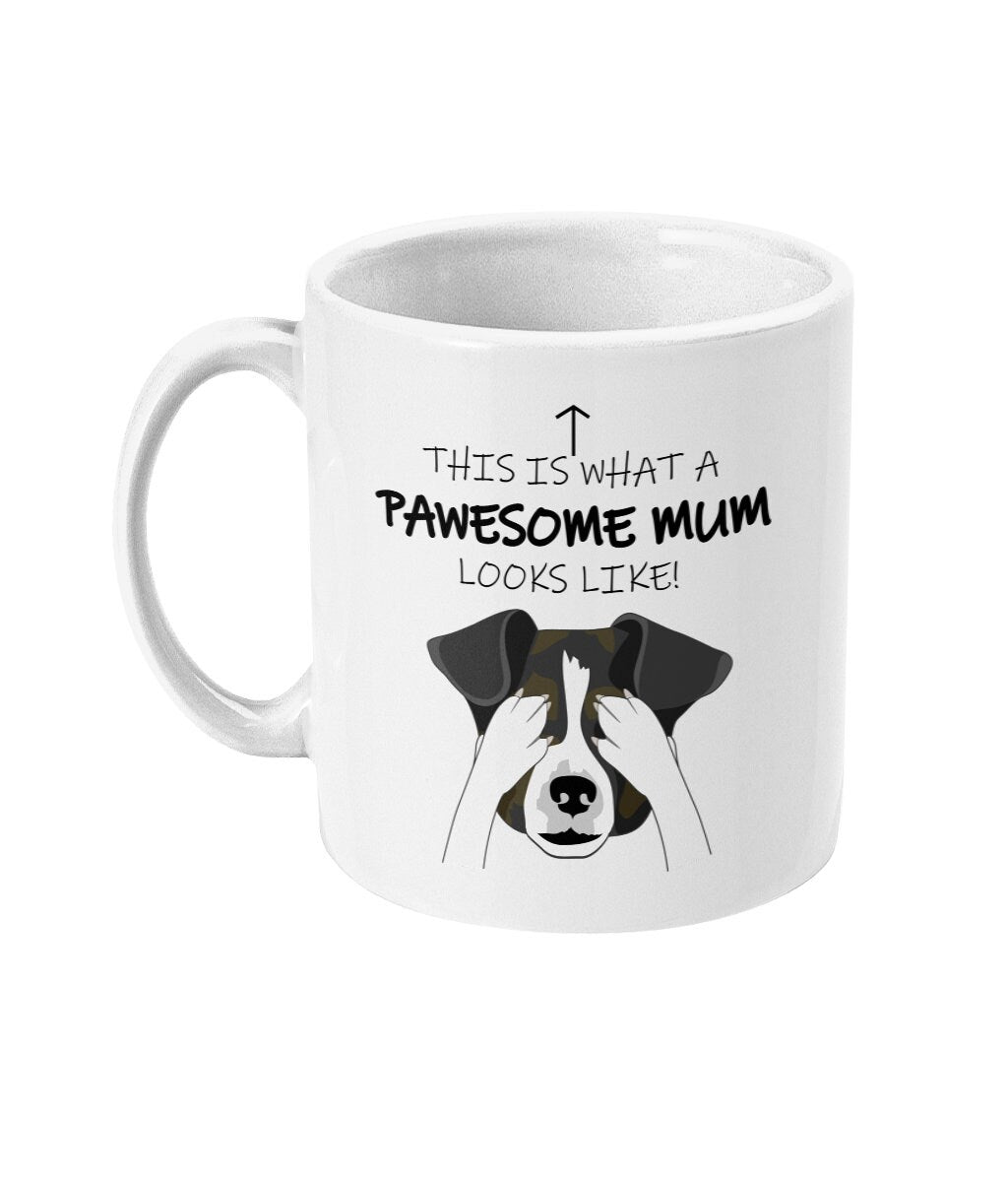 This Is What A Pawesome Mum Looks Like Mug - Great Mother's Day Gift - Fast Same Day Dispatch - Topbootee