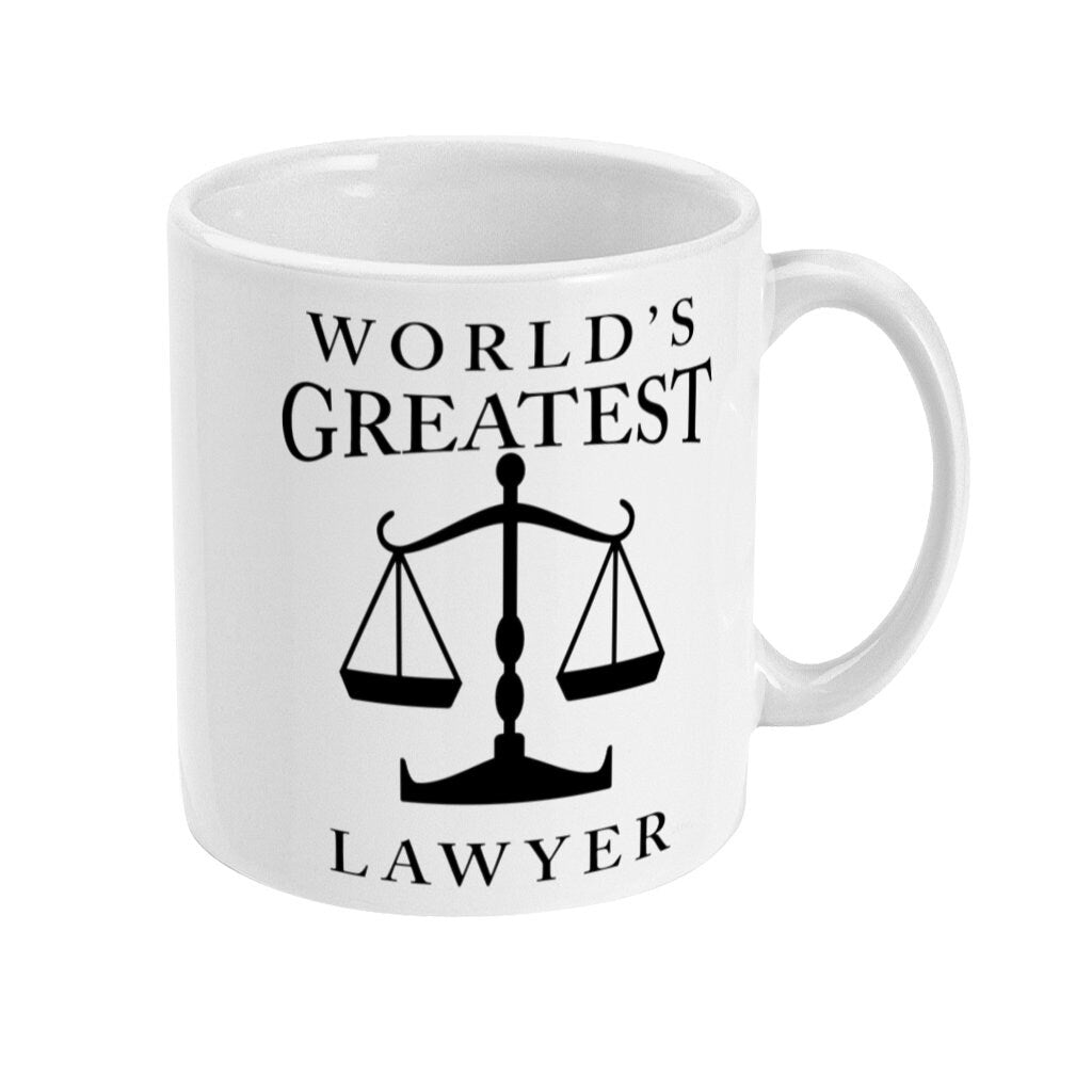 World's Greatest Lawyer Coffee Mug - Iconic Mug for the TV Show - Funny Lawyers Gift - Same day Free Dispatch - Topbootee