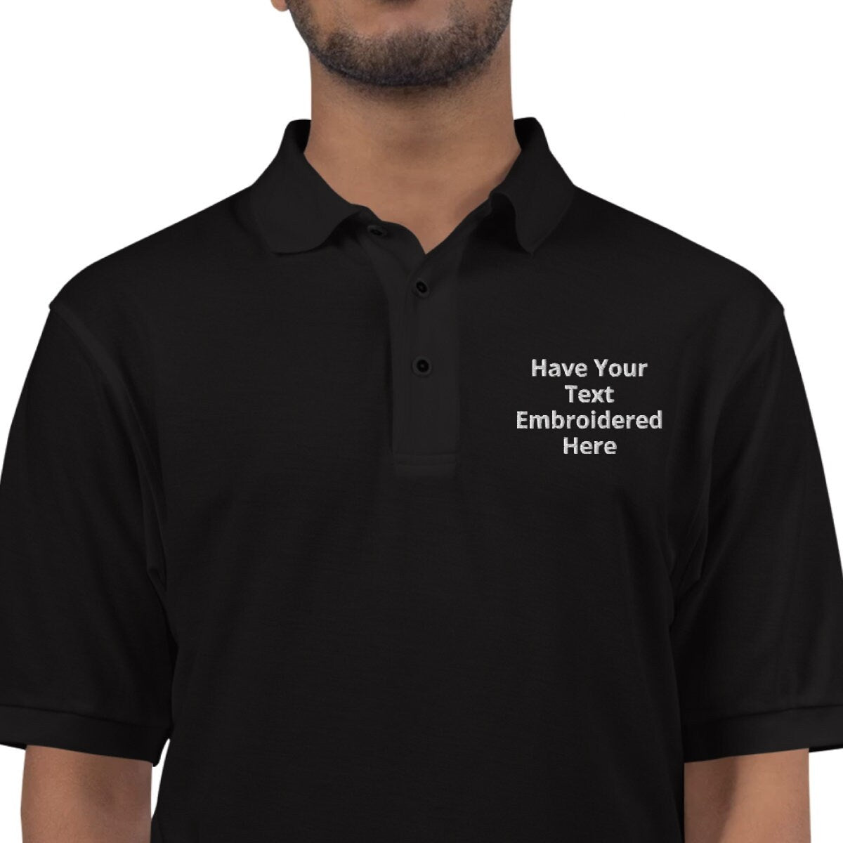 Embroidered Polo Shirt - Topbootee