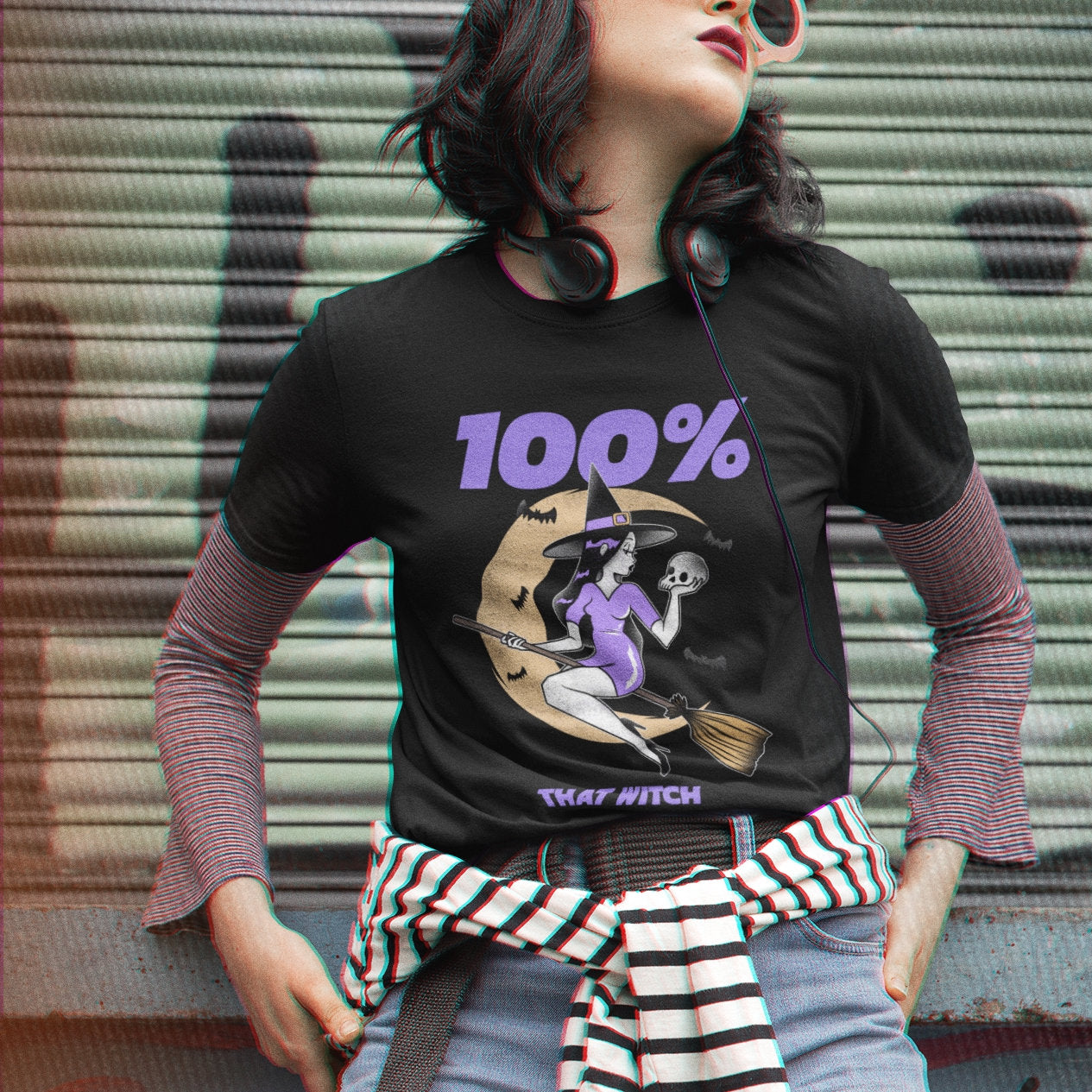 100% That Witch T Shirt Top - Topbootee