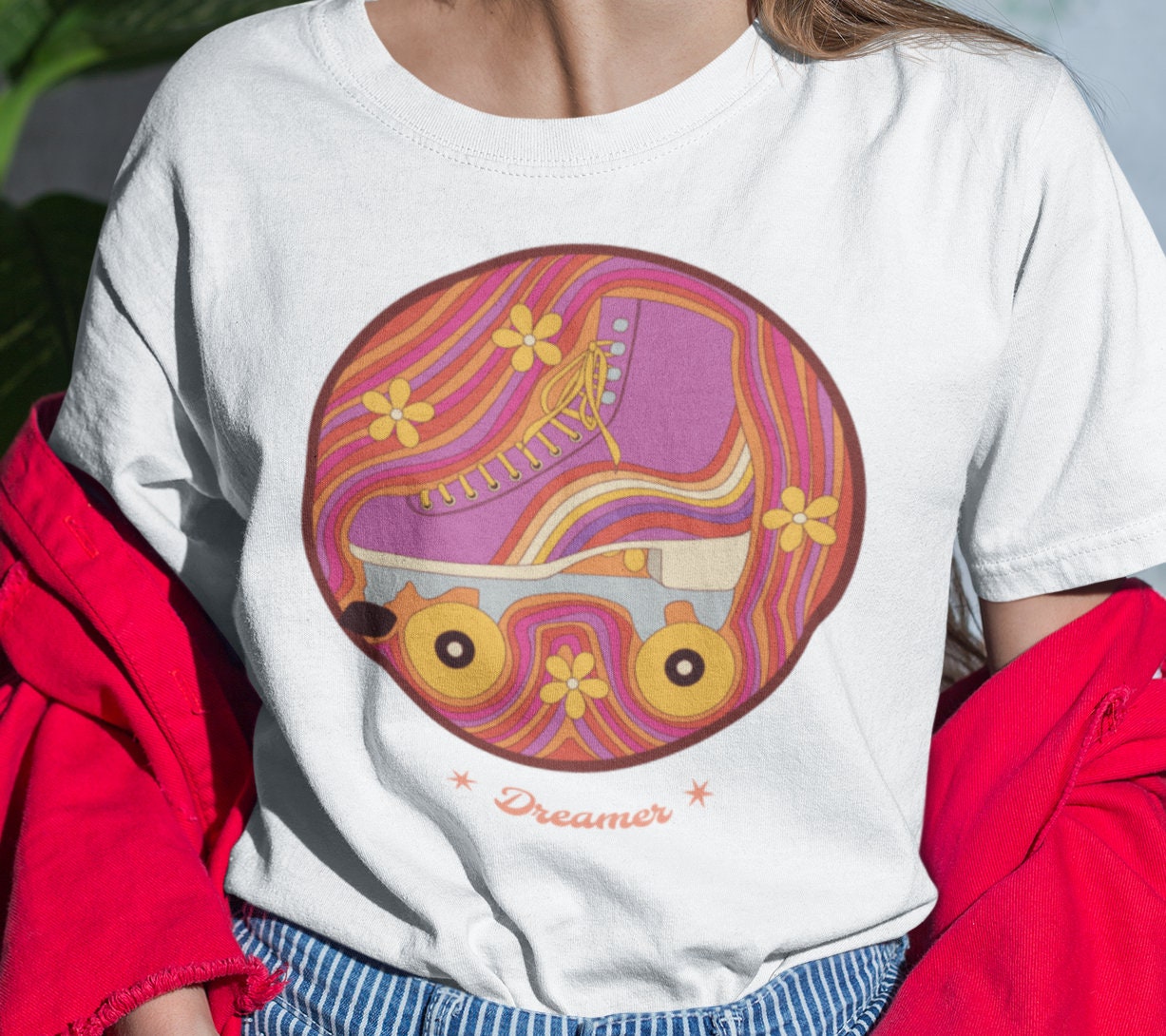 70's Boho Skater Girl - Topbootee