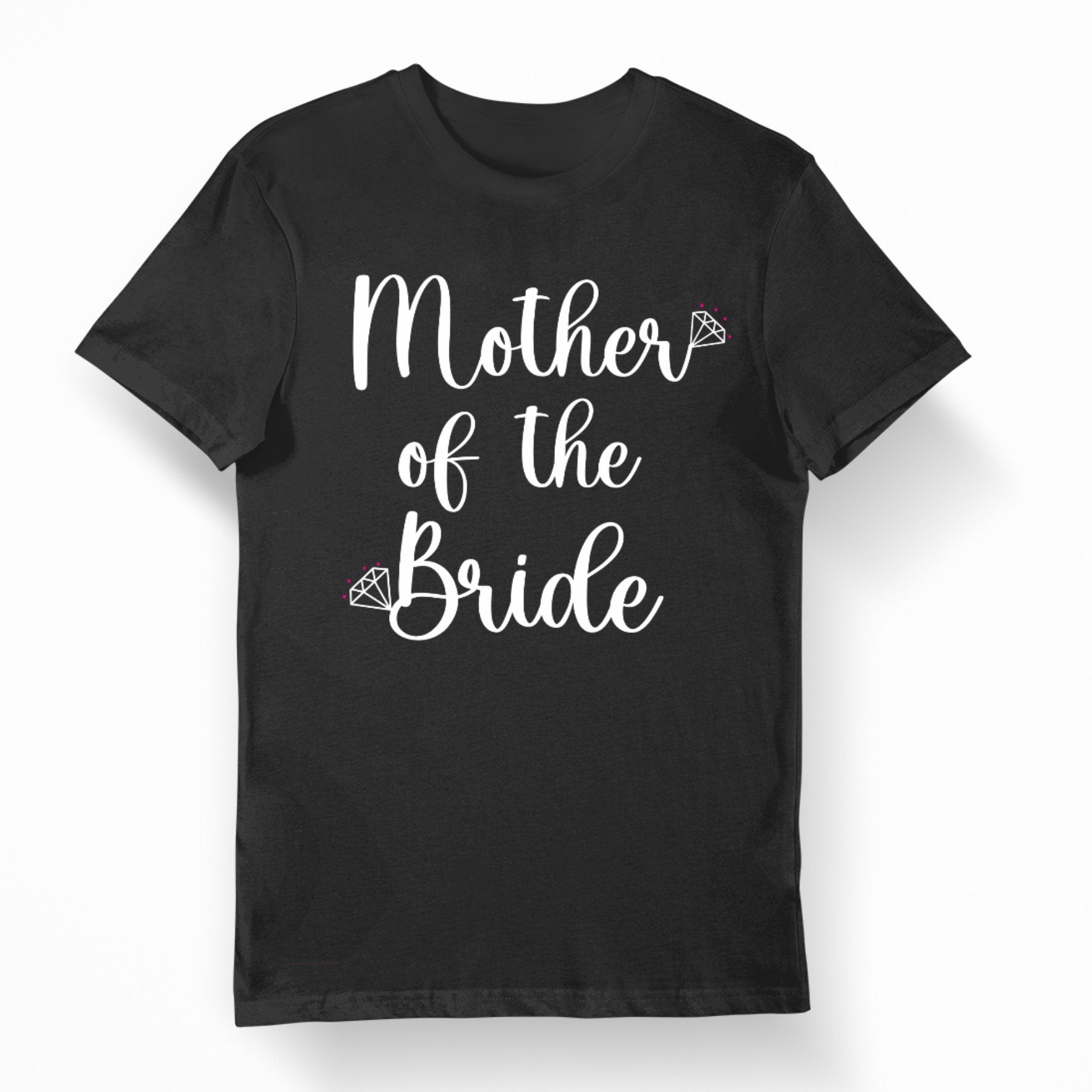 Hen Party Bride Squad Diamond t-shirts - Hen Tee's for the Bride Tribe-Bridal Party Shirts -Tops for Hen do- Fast and Free Same Day Dispatch - Topbootee