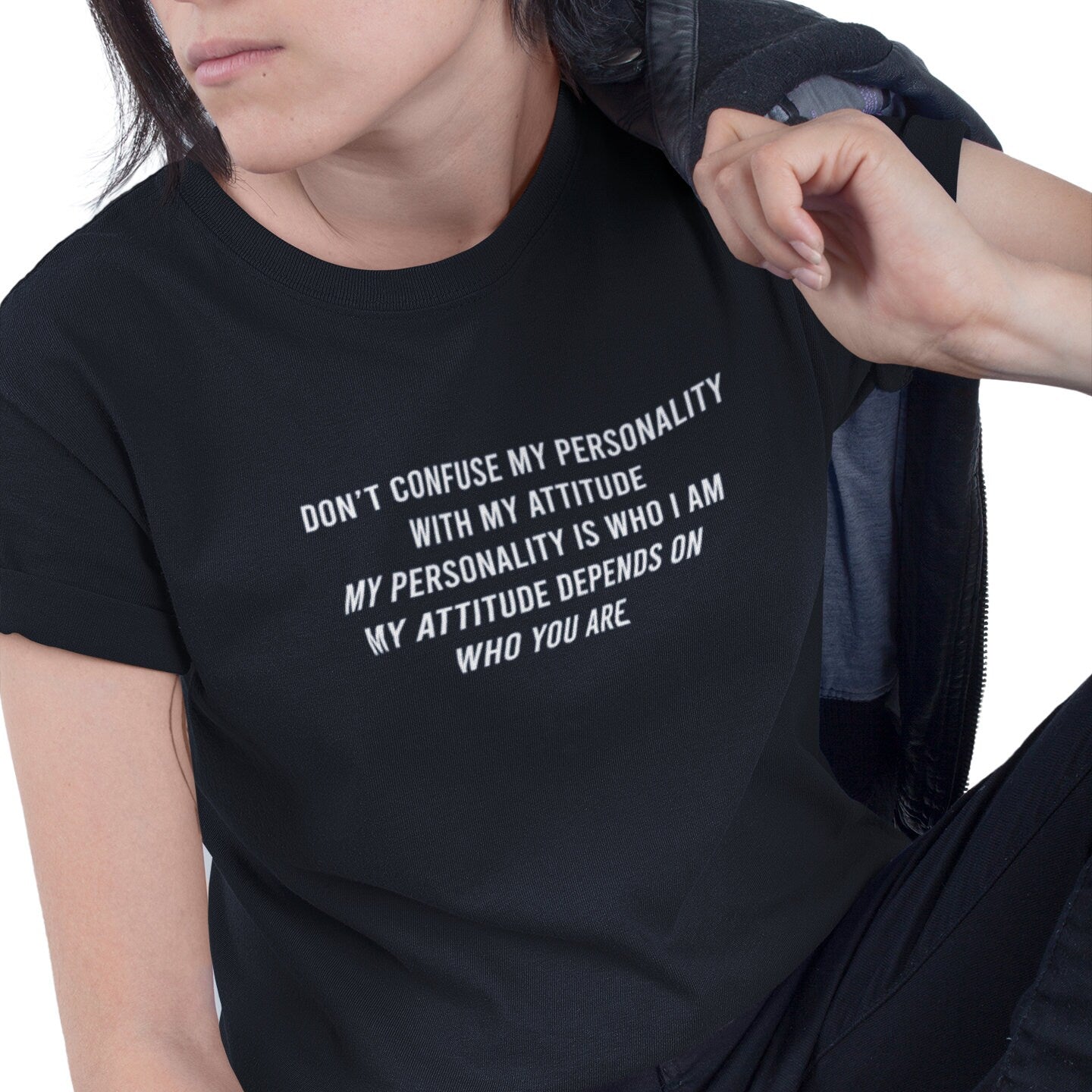 Don't Confuse My Personality - Topbootee