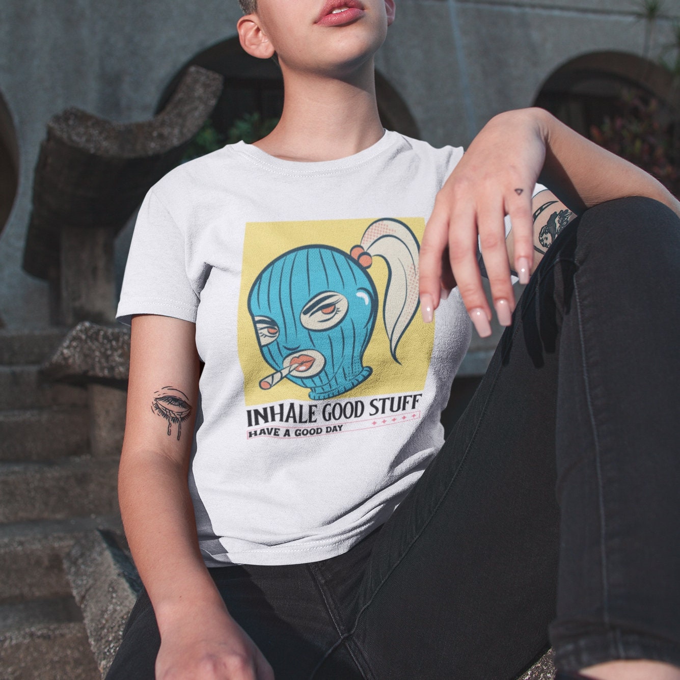 Inhale Good Stuff - Topbootee