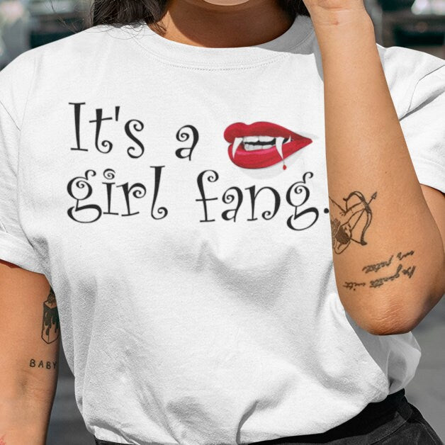 It's a Girl Fang - Topbootee