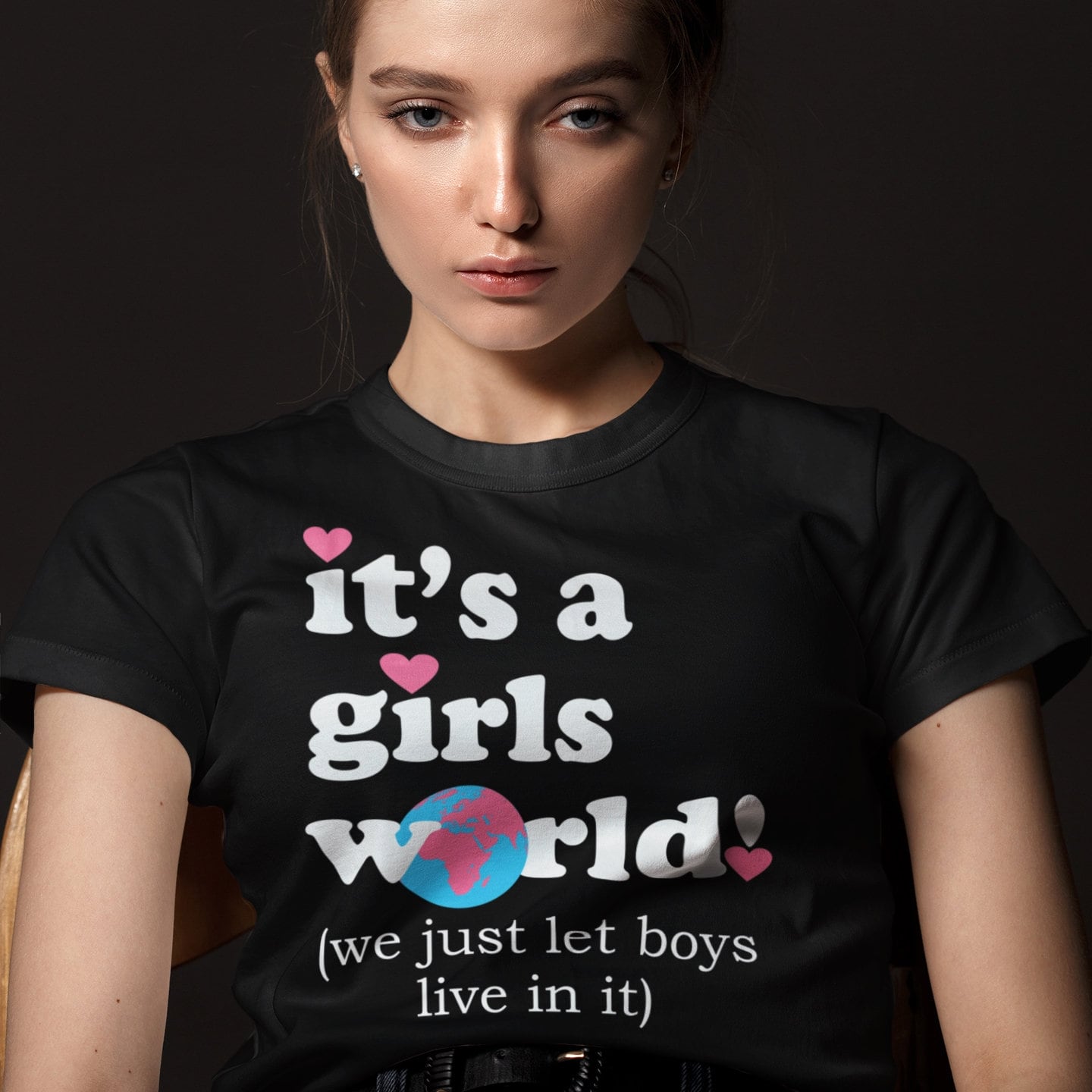 It's a Girls World - Topbootee