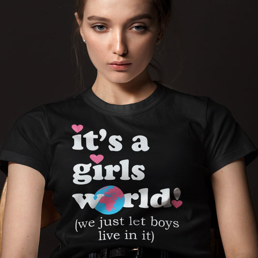 It's a Girls World - Topbootee
