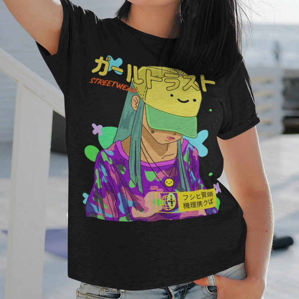 Japanese Inspired Streetwear - Kawaii Anime T Shirt Top - Topbootee