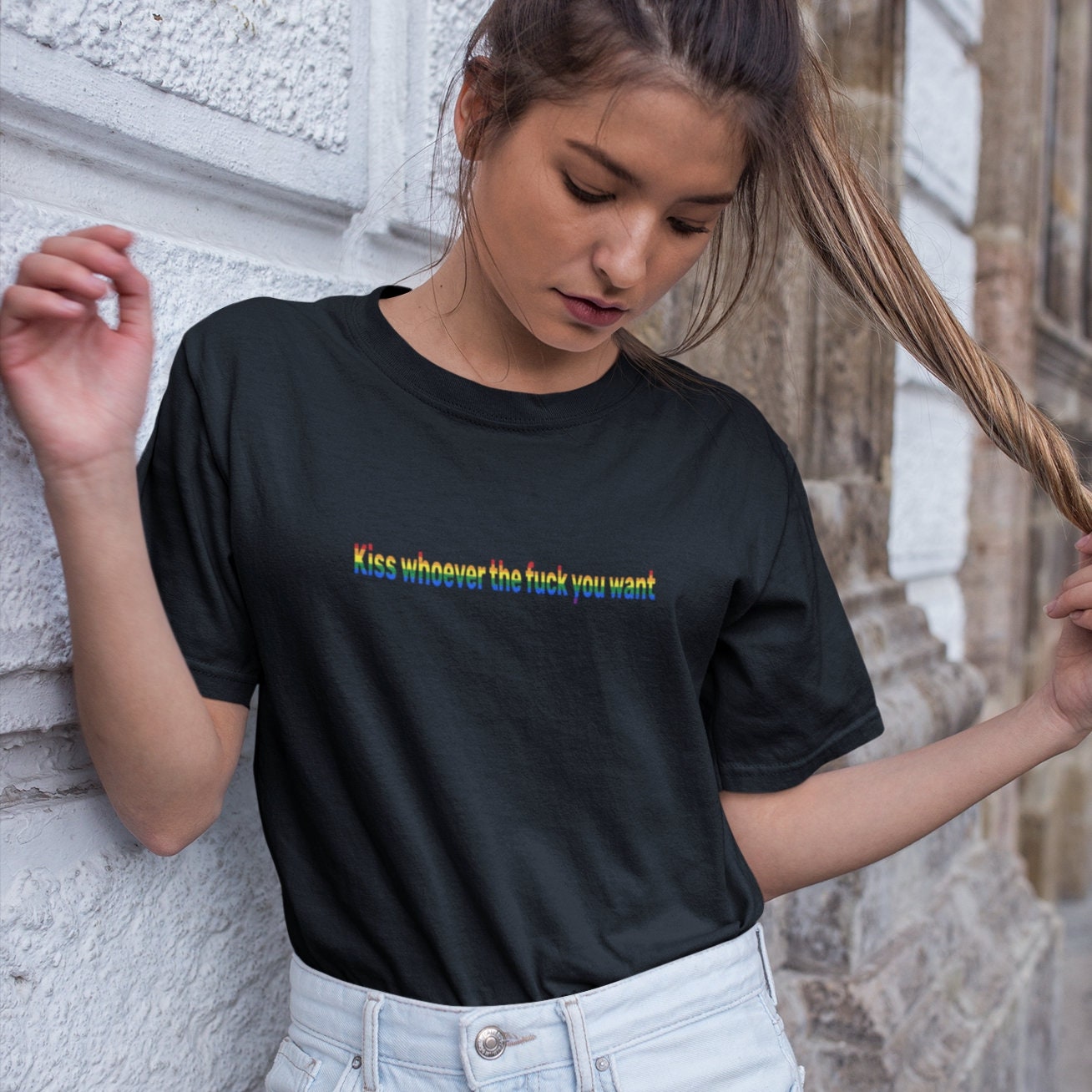 Kiss whoever the f you want - Topbootee
