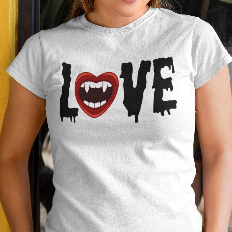 Love Fangs Scary - Topbootee
