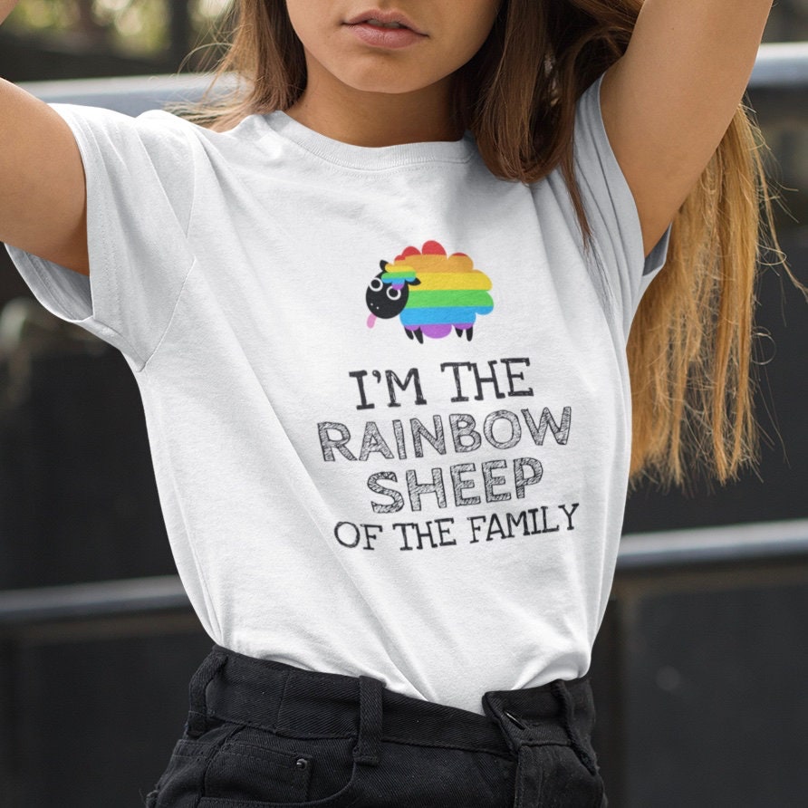 Rainbow Sheep in the Family - Topbootee