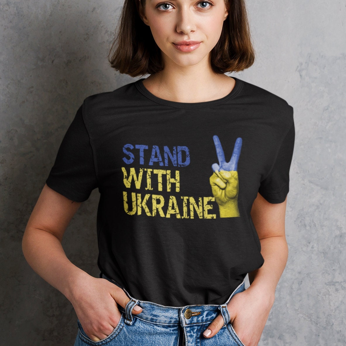 Stand With Ukraine - Topbootee