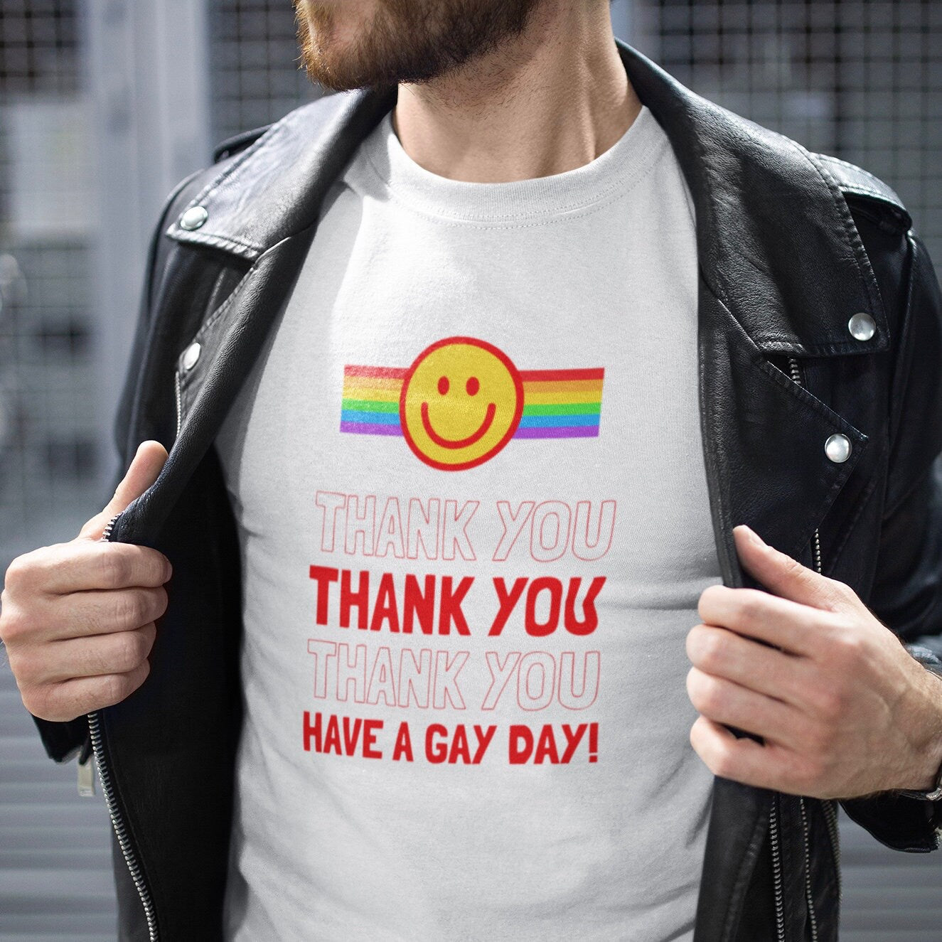 Thank You, Have a Gay Day - Topbootee