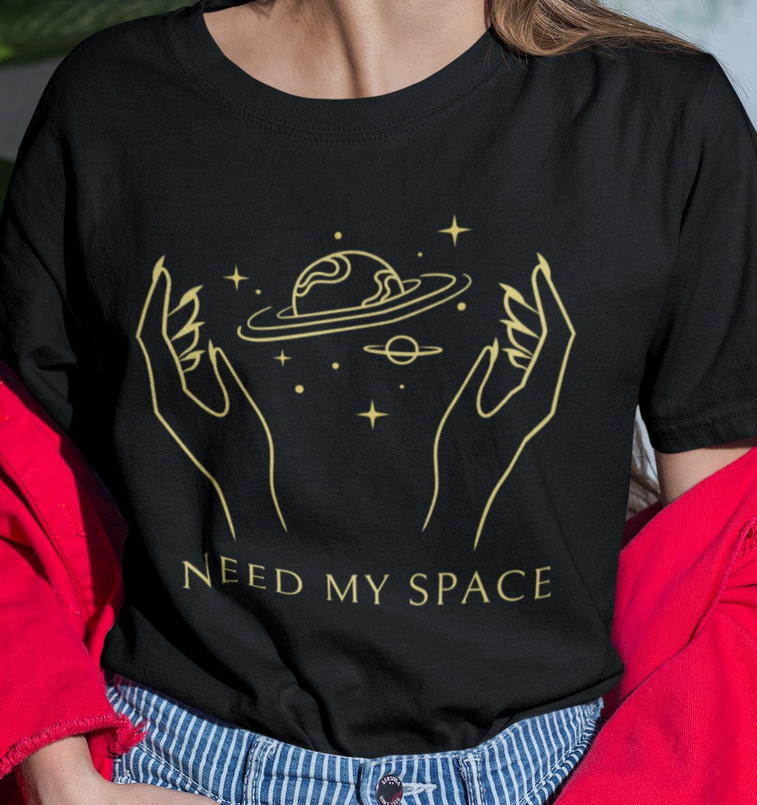 Need my space gold Tee - Topbootee