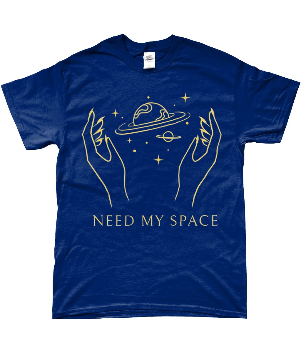 Need my space gold Tee - Topbootee