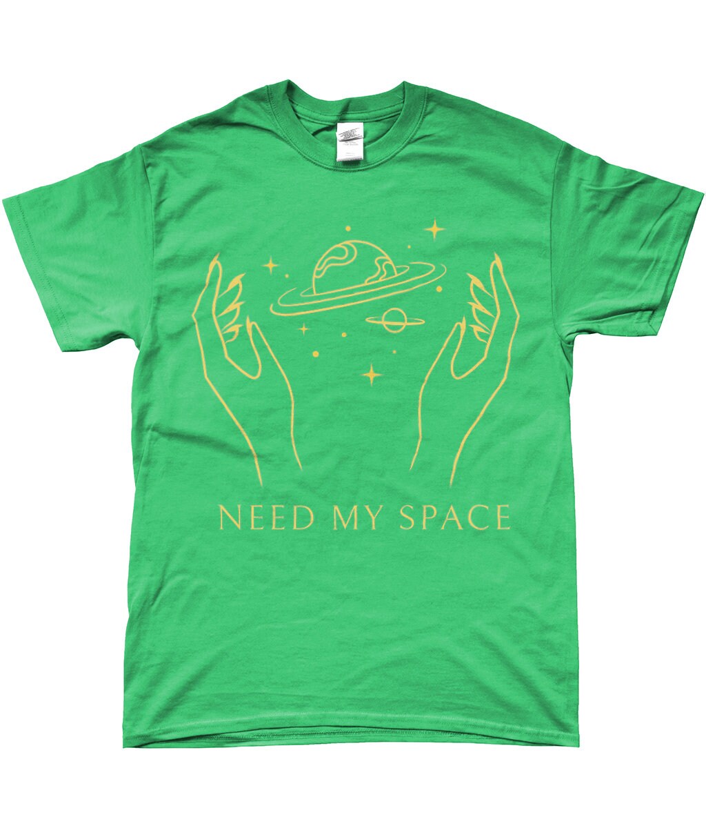 Need my space gold Tee - Topbootee