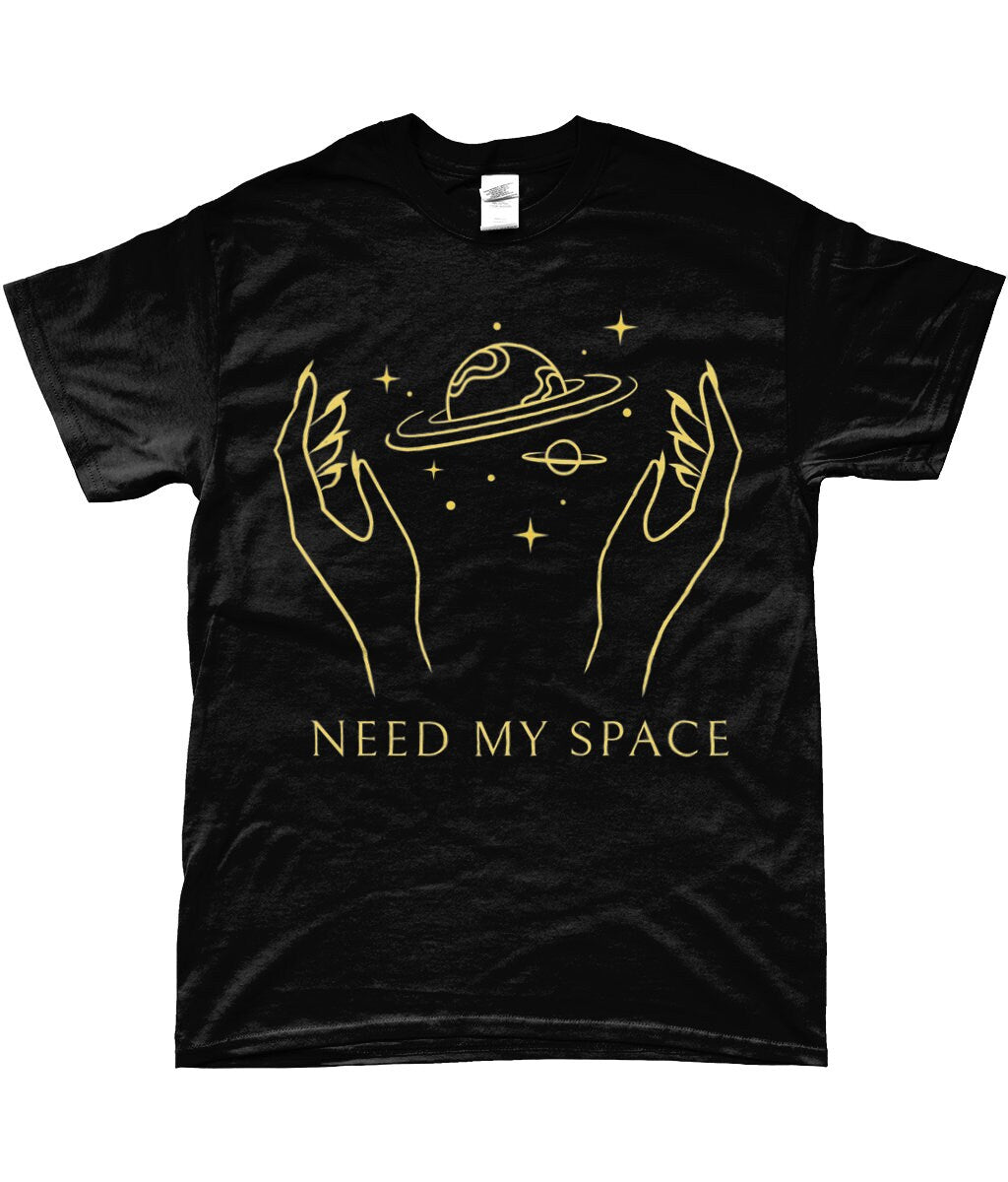 Need my space gold Tee - Topbootee
