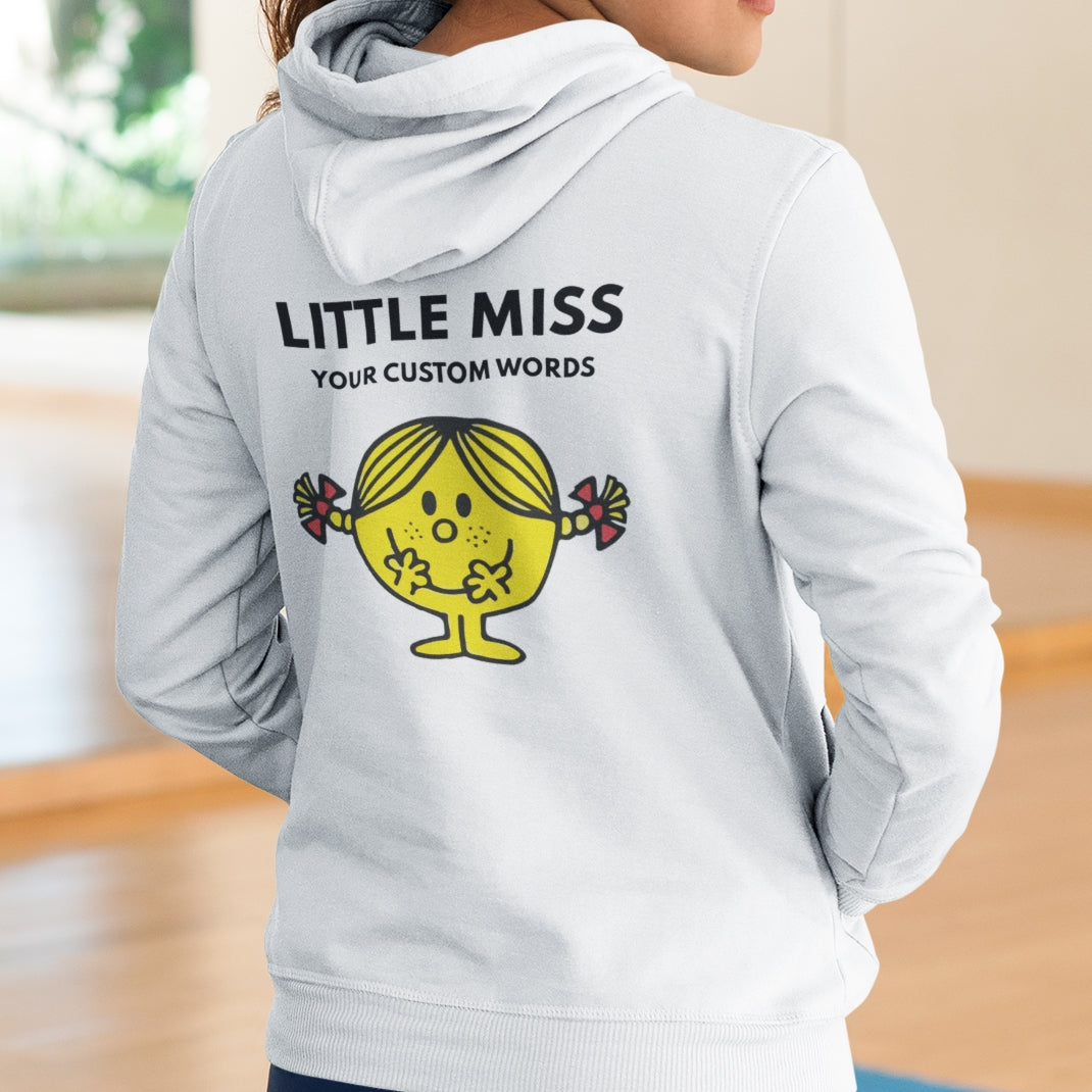 Personalised Little Miss Hoodie