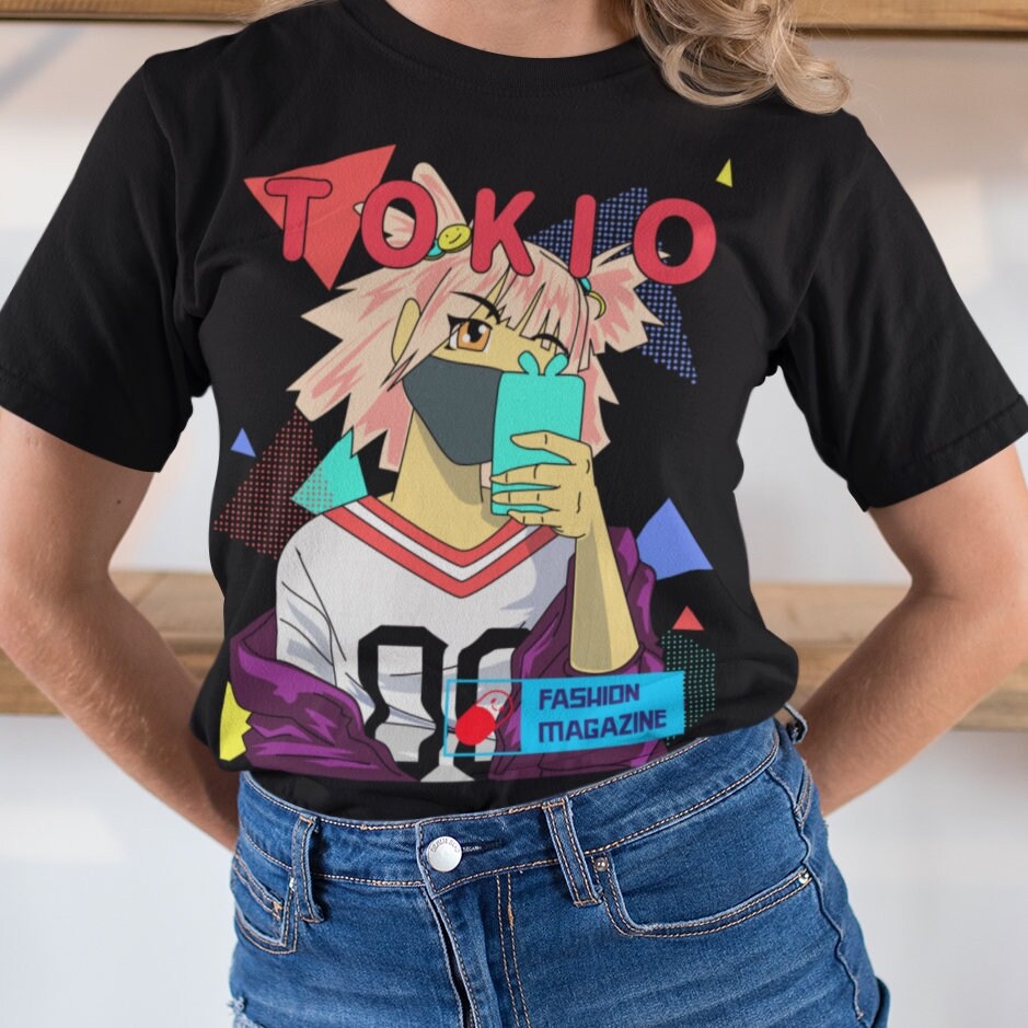 Kawaii Anime Fashion Magazine T Shirt Top Japanese inspired tee - Tokio