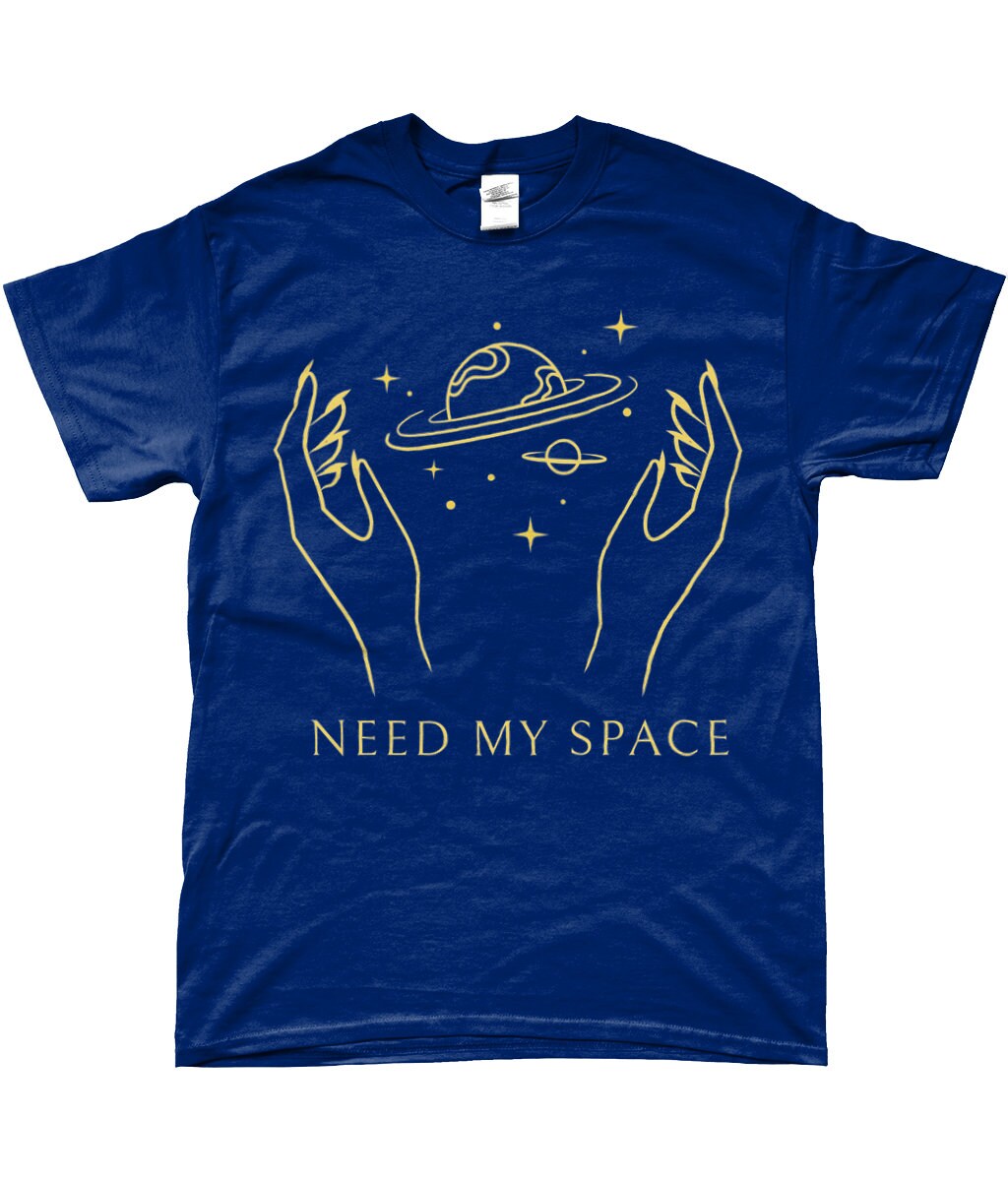 Need my space gold Tee