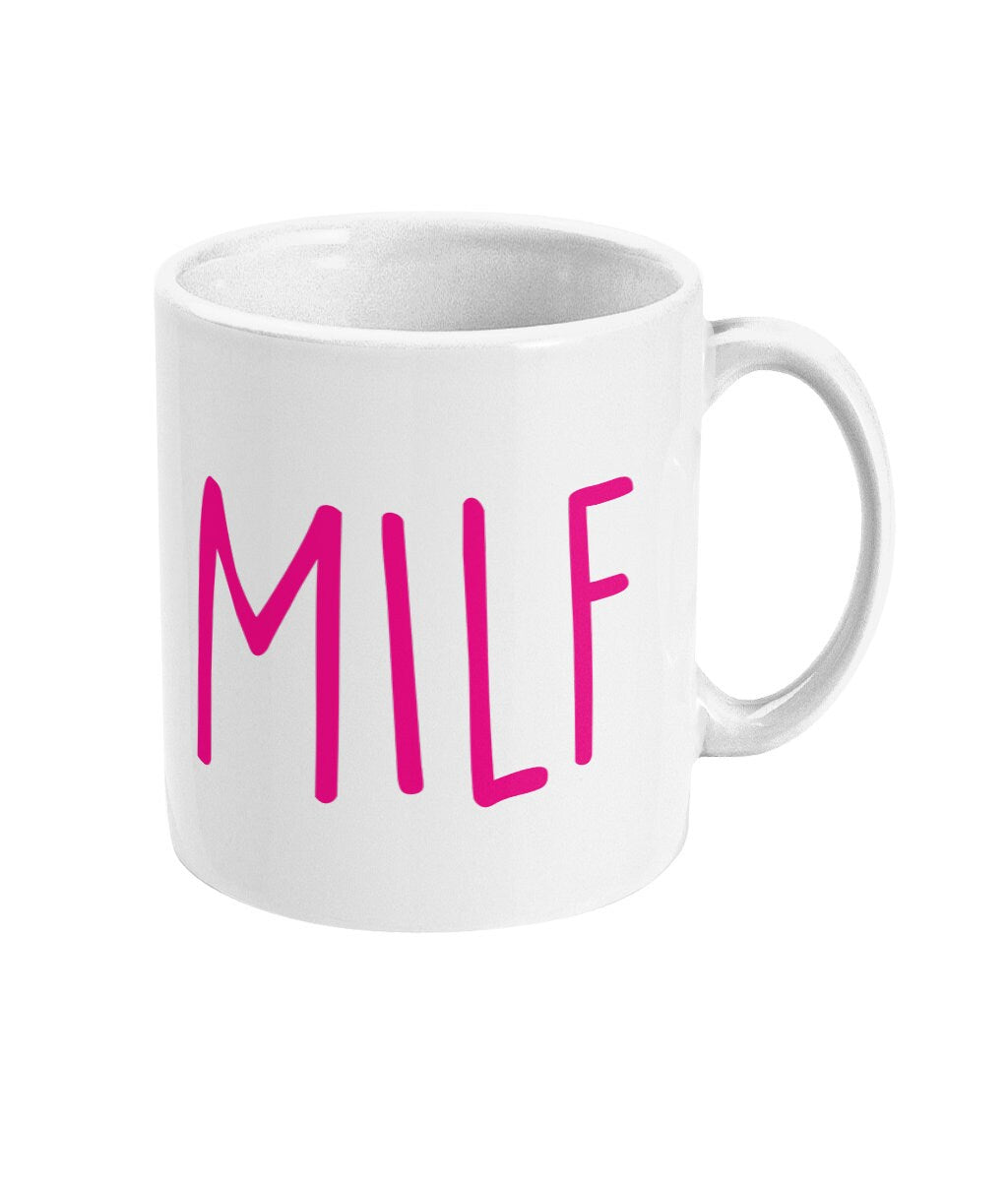 MILF Mug, Funny Gift, Mum Gift, Mummy,Novelty Cup, Best Mum,New Mum Gift, Baby Shower, Customer Satisfaction Guarantee, Free UK Shipping