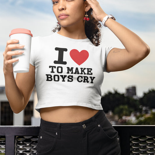 I Heart to make Boys Cry - Topbootee