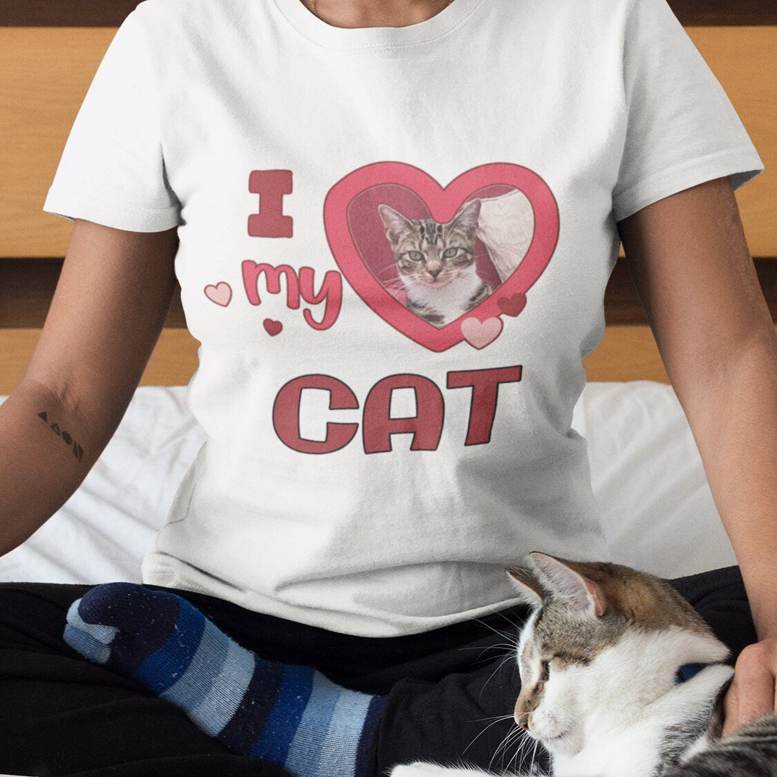 I Heart my Cat - Funny Cat - Topbootee