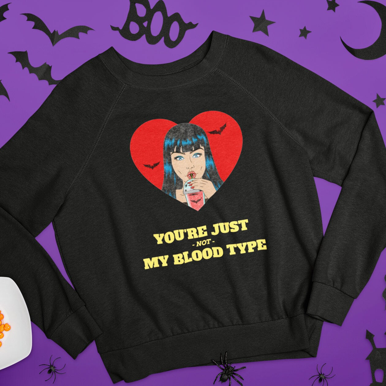 You're just not my blood type - Topbootee