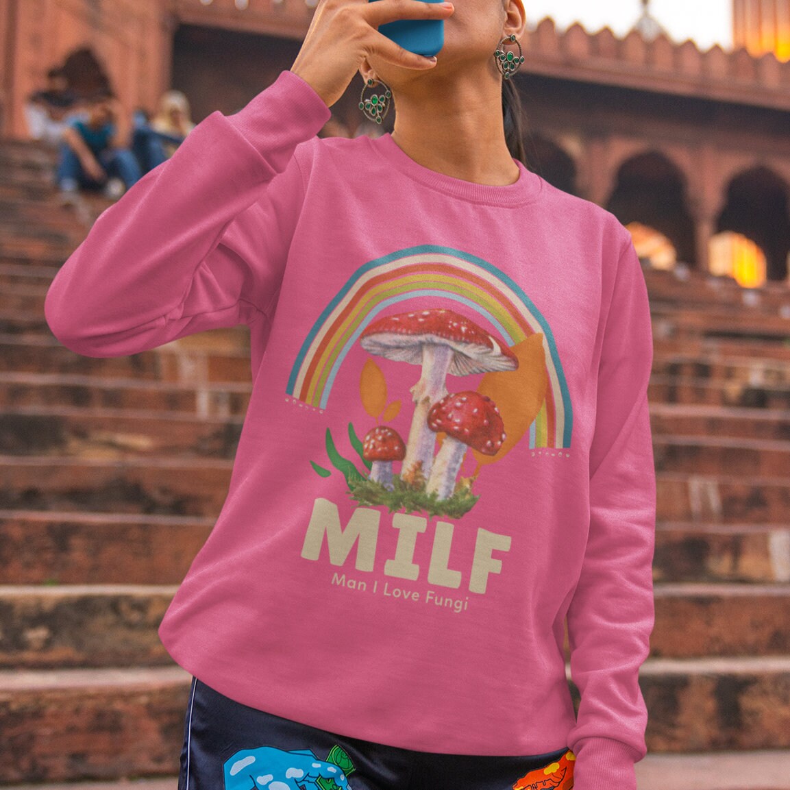 Personalised Sweatshirts - Unisex Custom Printed with your image, logo or design, pick from lovely pastel colours - Make unique gifts. - Topbootee