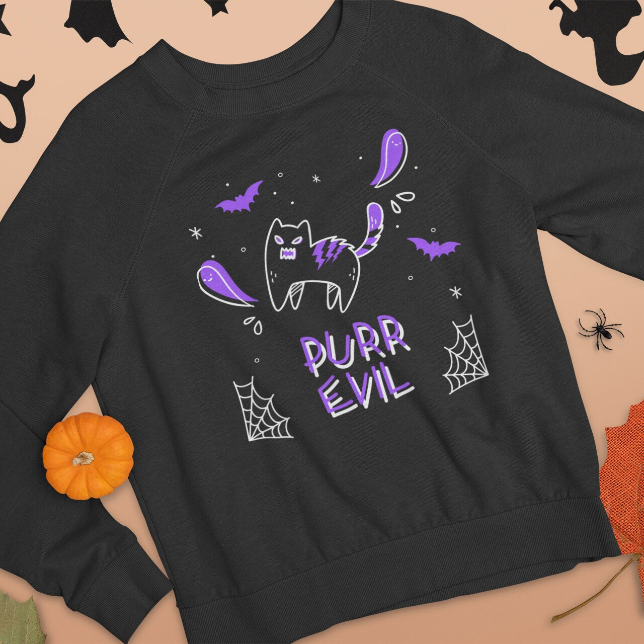 Purr Evil Sweatshirt - Topbootee