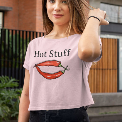 Hot Stuff Crop Top - Topbootee