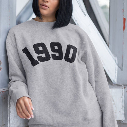 Personalised Your Year Sweatshirt Jumper - Birthday, Anniversary or Special Date - Same Day Free Dispatch - Eco Friendly Packaging - Topbootee