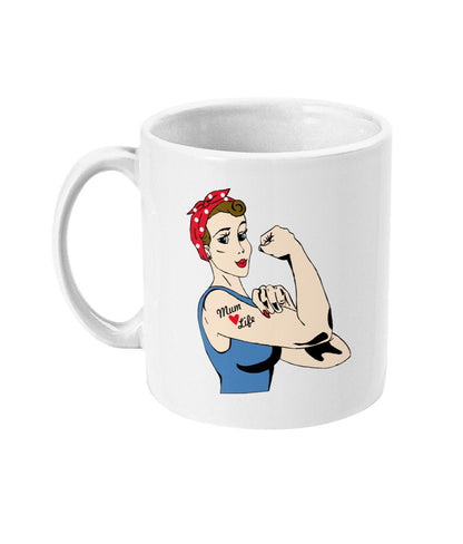 Mum Is Life Mug - Great Mothers Day Gift - Gift for Mum - Fast Same Day Dispatch - Topbootee