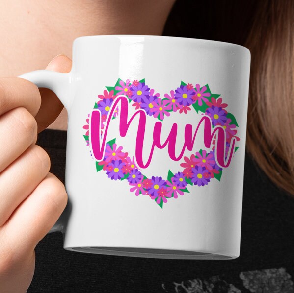 Mum Mug - Treat Mum, perfect Birthday Gift Great Mothers Day Gift - Same day Fast Dispatch - Topbootee