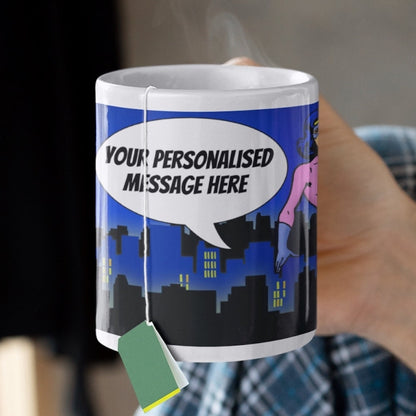 Personalised Supergirl Mug Same Day and Free Dispatch - Topbootee