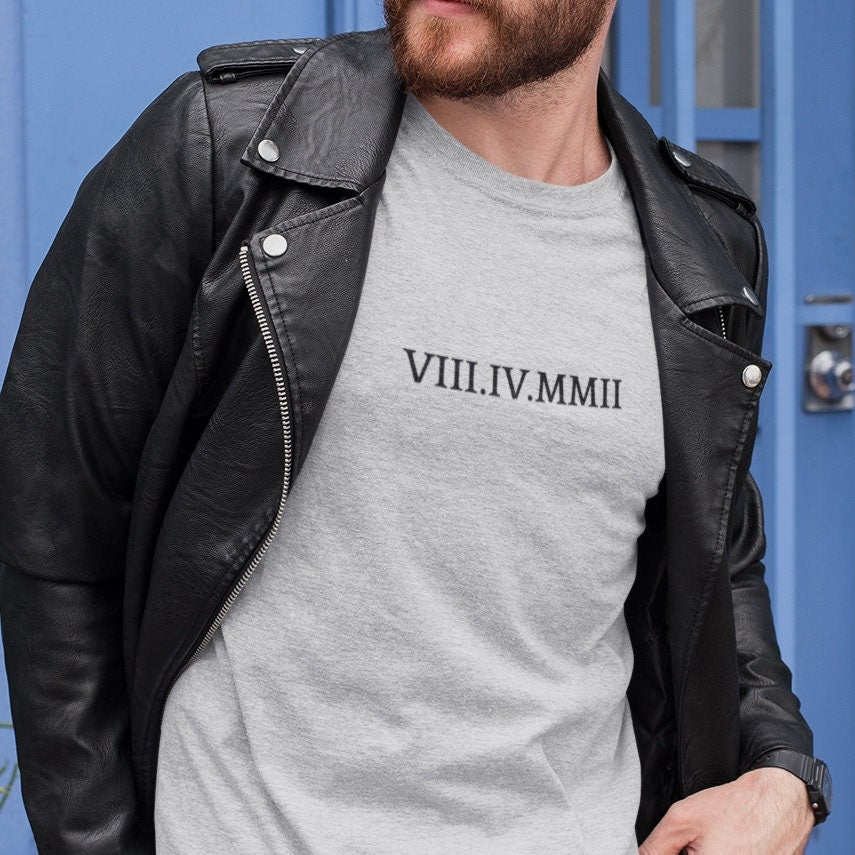 Personalised Roman Numerals - Topbootee