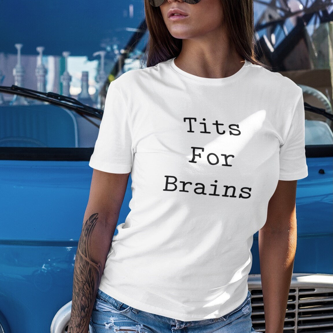 Tits for Brains - Topbootee