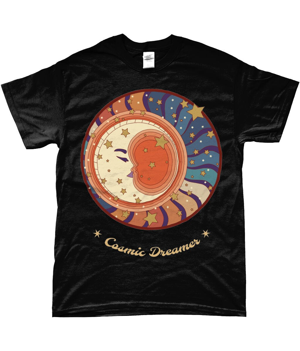 Mystic Cosmic dreamer Tee- Astrology tee - Free Fast Same day Dispatch - Topbootee
