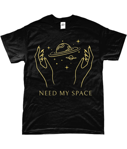 Need my space gold Tee - Topbootee